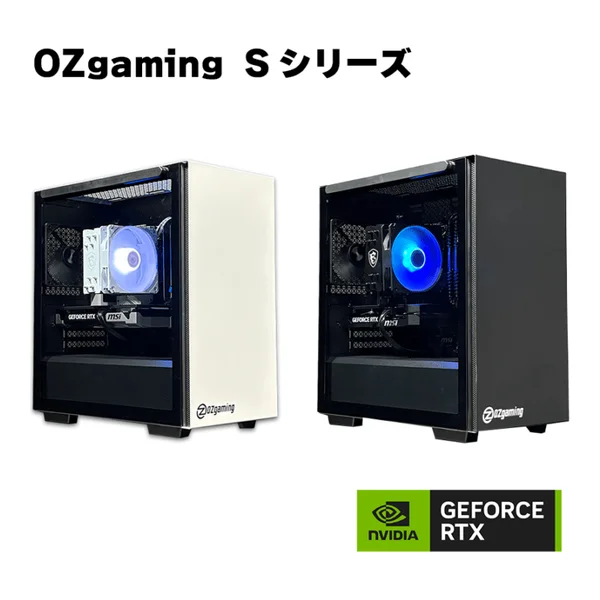 【OZgaming Sシリーズ】 Ryzen7 9700x・RTX5060Ti